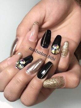 ネイルサロン ビビ(bibi)/ゴージャスネイル