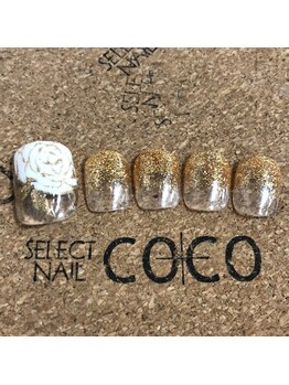 セレクトネイル ココ 秦野店(SELECT NAIL COCO)/フット バラ