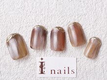 アイネイルズ 梅田店(I nails)/タイダイニュアンス￥9200