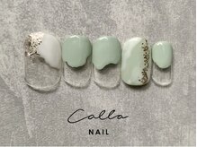 カラネイル 南森町店(calla nail)/ピスタチオカラー