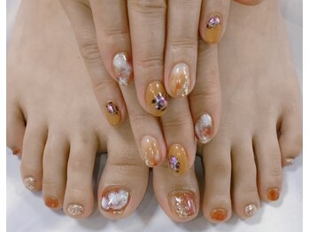 ネイルサロン ビューティーマジック 川口店/秋ネイル