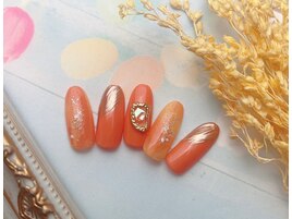 春色ニュアンスネイル