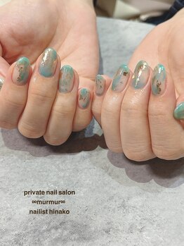 プライベート ネイルサロン マーマ(murmur)/塗りかけネイル