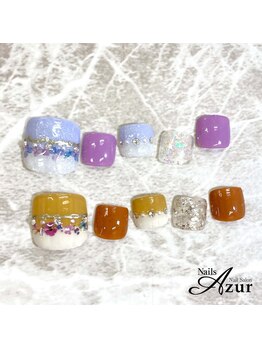 ネイルズアジュール アピタ新潟西店(Nailz Azur)/フット　定額Cコース