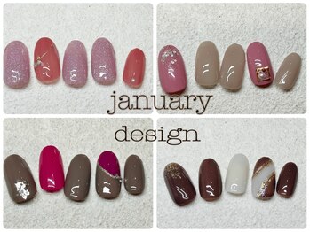 ロテン ガーデン/2024/１月定額ネイル