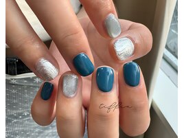 ～silver　ショートネイル～