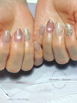 プライベート ネイルサロン マーマ(murmur)/【持込デザインフリーコース】