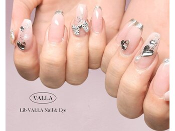 リブヴァラ(Lib Valla)/【話題の韓国ネイル】パーツ乗せ
