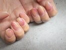 ミラーニュアンスネイル