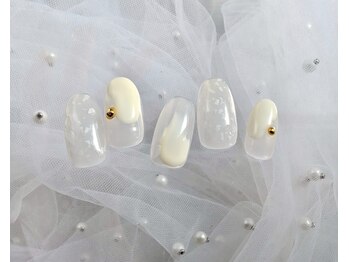 塗りかけニュアンスアート