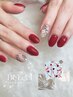 【持ち込みデザイン】"片手1本アート”『 1 design nail 』￥6200
