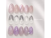 マトイ ネイル(MATOI NAIL)の雰囲気（オリジナル定額デザインＢ（毎月更新）7000円シーズンデザイン）