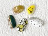 【Hand】ワンカラー＊アート2本シンプルコース　¥5800