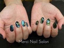 メルシー(Merci)/マグネットx10本手描き星空