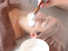 スキンケアラウンジ バイ オルビス(SKINCARE LOUNGE BY ORBIS)の雰囲気（スチーマーを当てながらの洗顔はとっても気持ちいいです♪）
