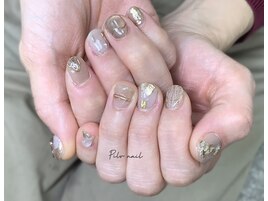 ニュアンス/定額/Pilv nail/清瀬
