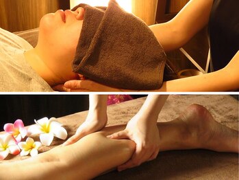 アジアンリラクゼーションヴィラ 白石本通店(asian relaxation villa)の写真/【駐車場あり/男性歓迎】仕事や車移動で固まった男の身体を、本格タイ古式の極上ストレッチで徹底リセット