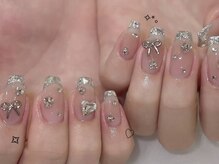 アイネイルズ 四条河原町店(I-nails)/ガラスフレンチ aco限定パーツ
