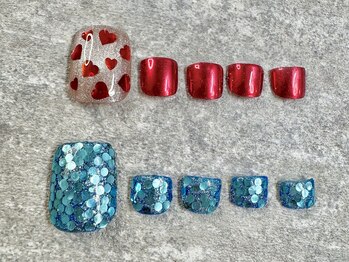 ミュウ(nail&eyelash salon Myu)/定額フットジェル