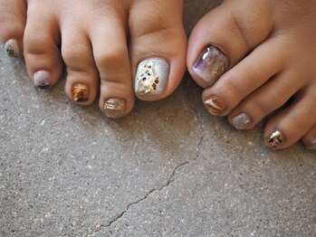 ヨヘン 芦屋店(YoHen)/フットネイル ニュアンス