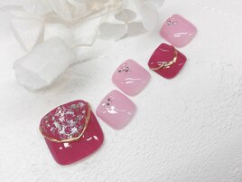 ☆フットミディアムネイル☆#188