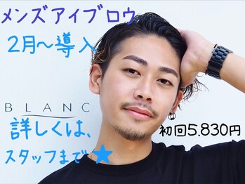 アイラッシュサロン ブラン イオンモール徳島店(Blanc)/美眉スタイリング（メンズ）