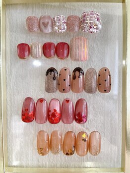 リジョイスヘア エン(REJOICE hair EN)/〈バレンタインネイル特集〉