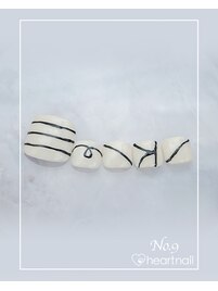 フットネイル：No.9