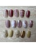 人気No.1★【初回ジェルオフ無料】定額デザイン/セミアート　¥6,900