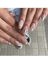 モアナ 光明池店(MOANA)/ニュアンスネイル/キラキラ