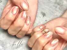 ベルネイル(belle nail)/マグネット＋パーツネイル