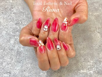 ルーナ(Runa)/Vカットストーンが輝く【¥8360】