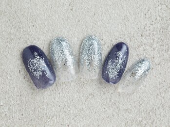 ラメグラデーション