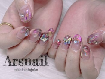 アルスネイル(Ars nail)/うるうるマグネットフレンチ