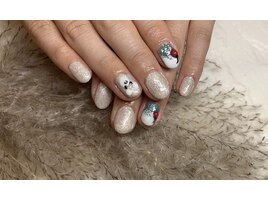 クリームソーダネイル♪