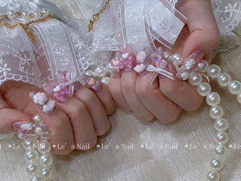 レアネイル 渋谷店(Le’a nail)/パーツ付け放題
