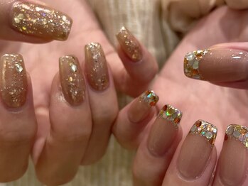 ジュイール ネイル 千葉店(Jouir nail)/ラメホロフレンチ