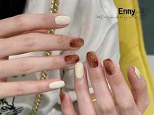 エニー 吉祥寺駅前店(Enny)/べっこうネイル/カフェラテ