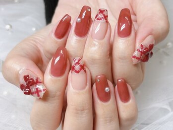 サロン アミリー(Salon Amiely)の写真/パーツ、カラーが豊富で流行りのデザインも実現♪韓国・ワンホン・ニュアンス系はお任せ！持ち込みも◎