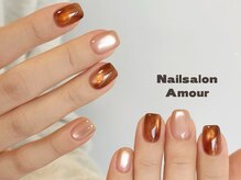 アムールユシマテン 上野湯島店(Amour)/秋ネイルマグネット