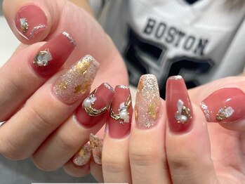 シンシア(sincere)/持ち込みネイル