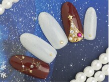 クアトログランシュ 青葉台(QUATRO×GranCieux)/クリスマスネイル／7500円
