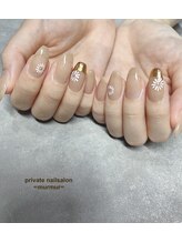 プライベート ネイルサロン マーマ(murmur)/手描きフラワー