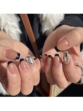 ダブルネイル(Double Nail)/【大谷】フレンチネイル