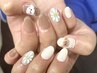 持ち込みアート４本コース◆シンプル＋アクセントアート　オフなし120分