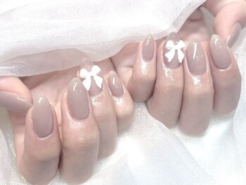 モカ 心斎橋(moca by Lee)/【Aina】シンプルネイル