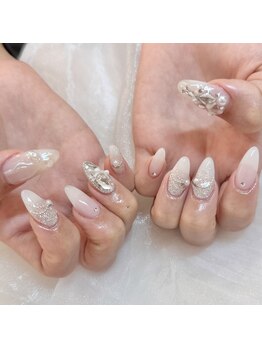 アイラッシュサロンアールツー(eyelash salon R2)/クリスマスネイル　ワンホン　