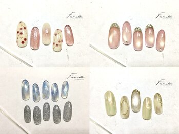 ファミーユ 新宿西口店(Famille)の写真/【オフ無料】選べる定額コース¥4980~でやりたいが叶う!カラー変更OK◎自分好みのおしゃれを楽しもう♪