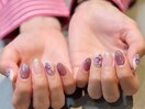 【Takeshita】紫陽花ネイル