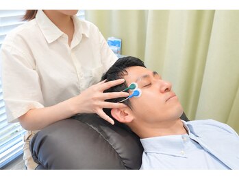 メミエル 赤坂見附店(Memiel)の写真/PCやスマホで目を酷使する男性必見！お仕事帰りや営業の合間に【最新EMS×手技】でサクッと疲労回復！